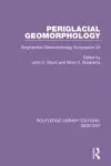 Periglacial Geomorphology cover