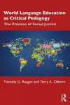 World Language Education as Critical Pedagogy cover