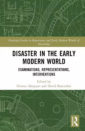 Disaster in the Early Modern World cover