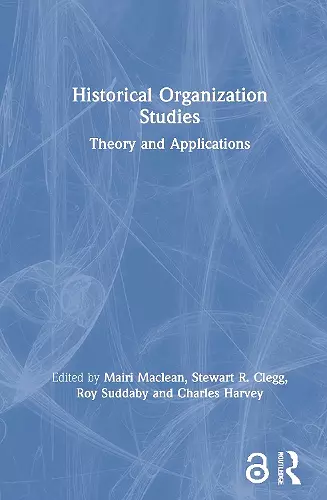 Historical Organization Studies cover