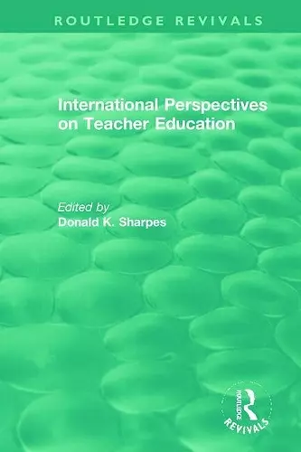 International Perspectives on Teacher Education cover