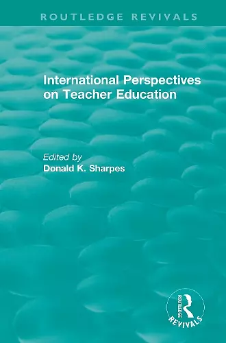 International Perspectives on Teacher Education cover