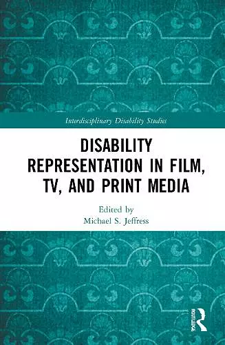 Disability Representation in Film, TV, and Print Media cover