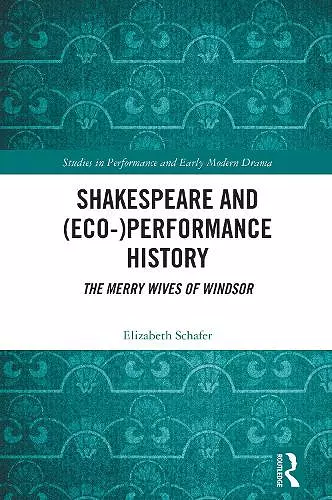 Shakespeare and (Eco-)Performance History cover