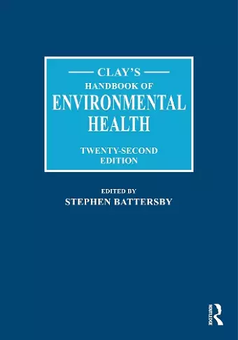 Clay's Handbook of Environmental Health cover