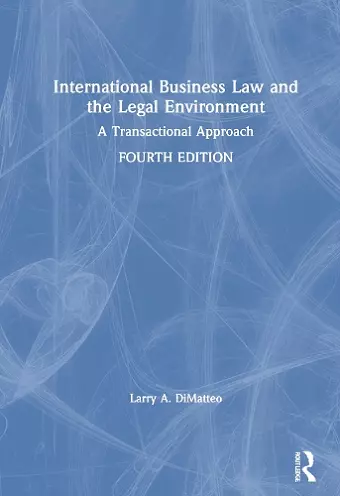 International Business Law and the Legal Environment cover