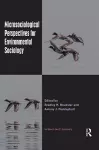 Microsociological Perspectives for Environmental Sociology cover