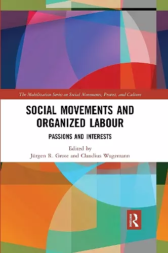 Social Movements and Organized Labour cover