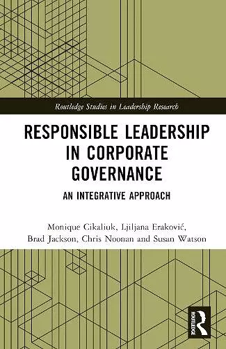 Responsible Leadership in Corporate Governance cover