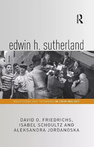 Edwin H. Sutherland cover