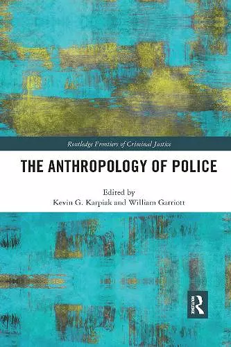 The Anthropology of Police cover