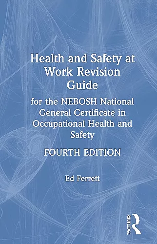 Health and Safety at Work Revision Guide cover