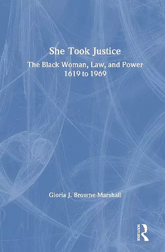 She Took Justice cover