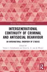 Intergenerational Continuity of Criminal and Antisocial Behaviour cover