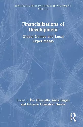 Financializations of Development cover