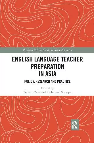 English Language Teacher Preparation in Asia cover