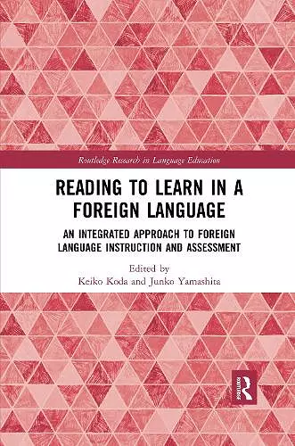 Reading to Learn in a Foreign Language cover