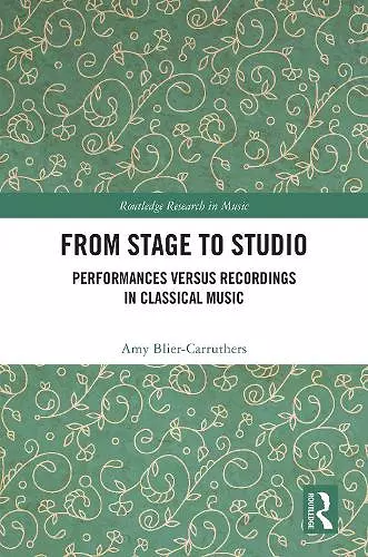 From Stage to Studio cover