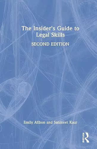 The Insider's Guide to Legal Skills cover