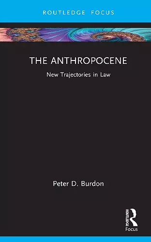 The Anthropocene cover