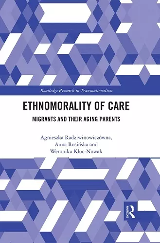 Ethnomorality of Care cover