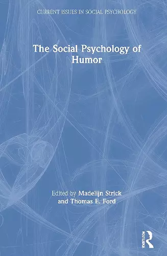 The Social Psychology of Humor cover