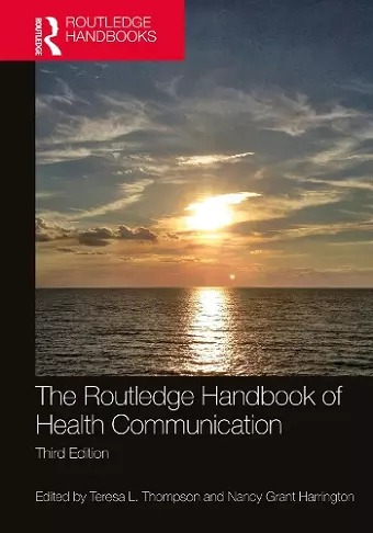 The Routledge Handbook of Health Communication cover