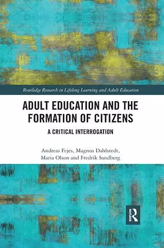 Adult Education and the Formation of Citizens cover