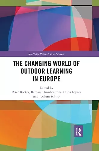The Changing World of Outdoor Learning in Europe cover