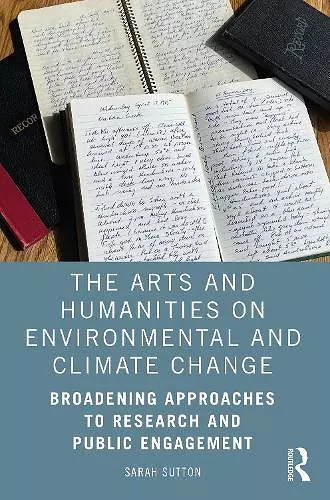 The Arts and Humanities on Environmental and Climate Change cover