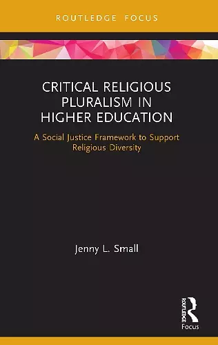 Critical Religious Pluralism in Higher Education cover