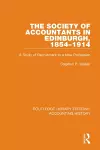 The Society of Accountants in Edinburgh, 1854-1914 cover