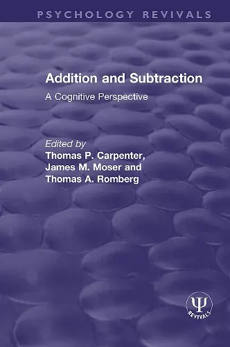 Addition and Subtraction cover