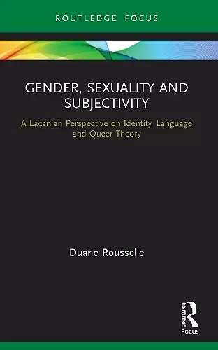 Gender, Sexuality and Subjectivity cover