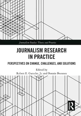 Journalism Research in Practice cover