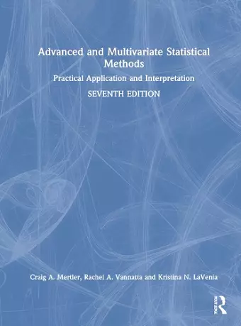 Advanced and Multivariate Statistical Methods cover