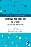 Relative Age Effects in Sport cover