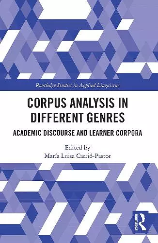 Corpus Analysis in Different Genres cover