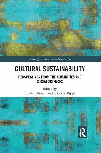 Cultural Sustainability cover