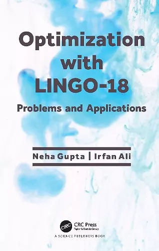 Optimization with LINGO-18 cover