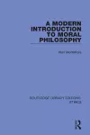 A Modern Introduction to Moral Philosophy cover