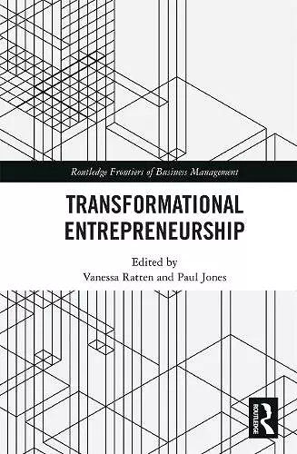 Transformational Entrepreneurship cover