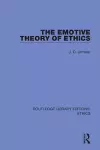 The Emotive Theory of Ethics cover