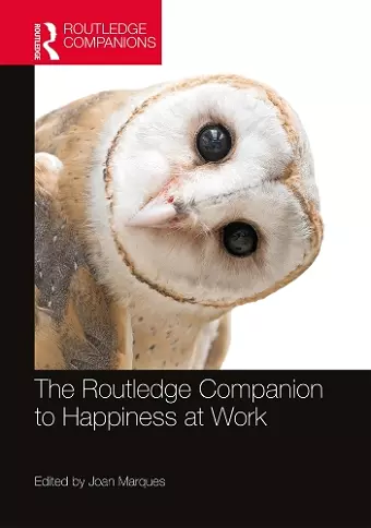 The Routledge Companion to Happiness at Work cover