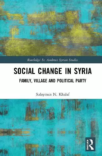 Social Change in Syria cover