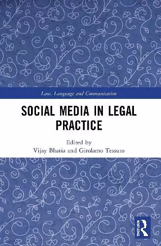 Social Media in Legal Practice cover