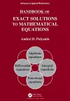 Handbook of Exact Solutions to Mathematical Equations cover