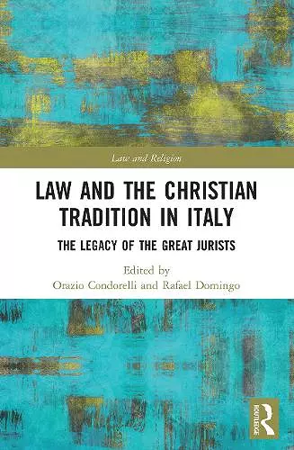 Law and the Christian Tradition in Italy cover