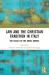 Law and the Christian Tradition in Italy cover