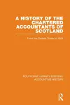 A History of the Chartered Accountants of Scotland cover